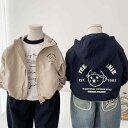 男の子用 キッズ 子供服 春秋物 薄手 フード付き ウィンドブレーカー ジャケット ブルゾン ジャンパー カジュアル かっこいい アウター スプリングコート キ...