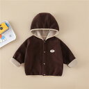 ベビー服 赤ちゃん 幼児 秋冬 新作 薄手フリース 裏起毛 フード付き パーカー 長袖 アウター コート 上着 防寒 保温 暖かい 男の子 男児 ボーイズ 女の子 女児 ガールズ 着回し抜群 オールマイティ