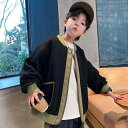 男の子 男児用 新作 秋服 秋物 アウター ジャケット ジャンパー ブルゾン 野球服 ベースボールジャケット 春秋 大童 高学年向け 小学生 カジュアル おしゃれ トレンド 上着