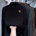 男女兼用 ユニセックス 子供 男の子 女の子 ベビー 幼児 ジュニア 徳絨素材 発熱保温 あったか 厚手 厚地 長袖 Tシャツ インナー 肌着 アンダーシャツ トップス 秋冬 防寒