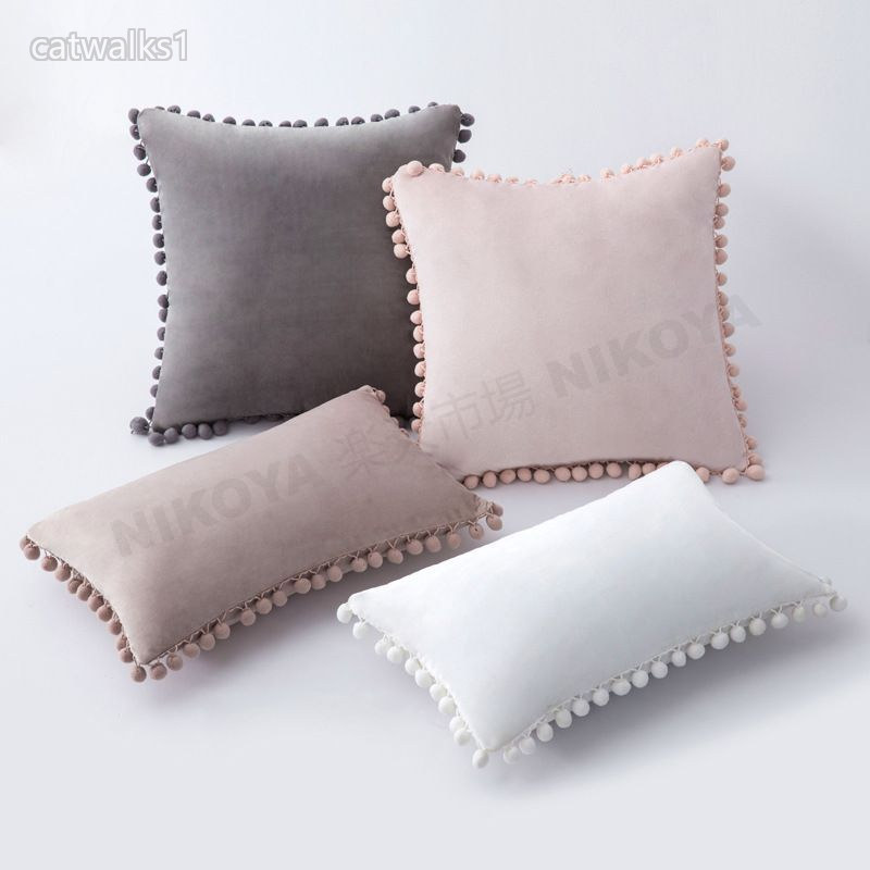 クッション ソファークッション フロアクッション 45×45cm 50×50cm 正方形 大きい 中身付き 中綿入り ボリューム ふわふわ ふかふかクッション 背もた ベッドクッション ミニクッション [3]
