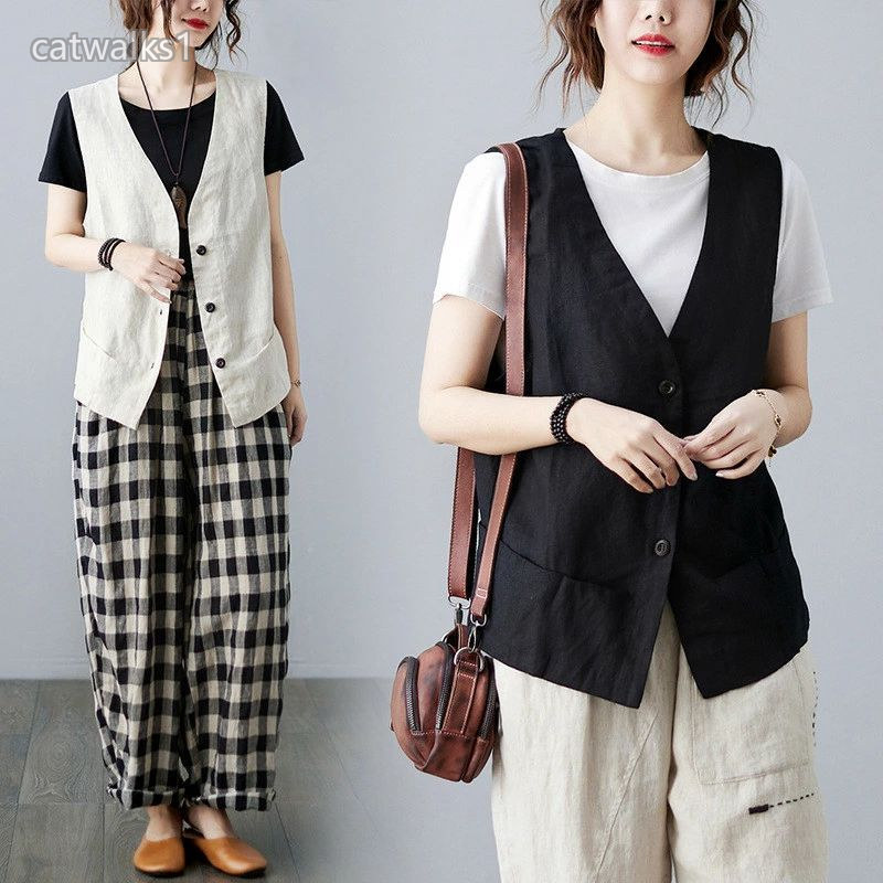 ゆ トップス 前開き 薄手 ベスト お レディースファッション 豊富 ブラック レッド アイボリ M L XL 2XL