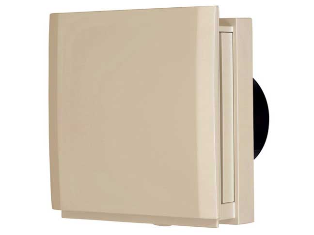 ・世界最小コンデンサモーター〈minimo（ミニモ）〉採用 ・速結端子仕様（回転式） ・手動式風止めシャッターの開閉で給気風向や風量の調整が可能 ・気流を感じさせにくい上方・側方吹出し ・スライド・アクションでフィルターお手入れが簡単 ・高密閉『ぴシャッターパネル』採用 ・高性能除じんフィルター標準採用 ・壁据付専用（天井据付不可） ・メンテナンス用本体入切スイッチ ・強弱切換用スイッチ ・V-08PQFF3-BEの後継機種 ダクト径 (mm) ：100.0 羽根径 (mm) ：85.0 外形寸法(高さ×幅×奥行) (mm) ：192×180×133