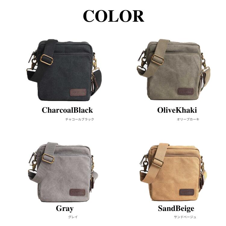 改良版 WOODYBELLY ショルダーバッグ メンズ 帆布（キャンバス生地）斜め掛け 斜めかけバッグ 大容量・多収納で軽量（軽い）から通学・通勤や男性 誕生日 父の日 レディース プレゼント ギフト 肩掛けバッグ 帆布バッグ 旅行用カバン 鞄 かばん ブランド 敬老の日