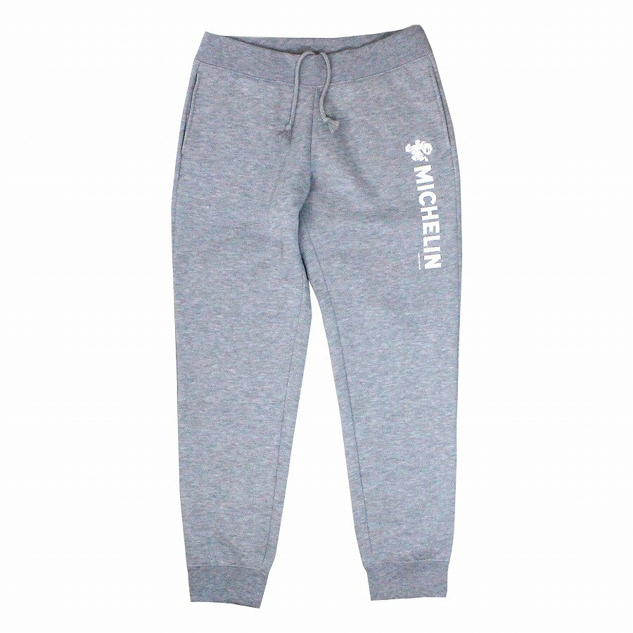 【新作】 ミシュラン MICHELIN スウェットパンツ グレー Sweat pant / Michelin / Gray ミシュランマン ビバンダム サイズ：M / L　裏起毛 暖かい 冬物 速乾性 ズボン おしゃれ(4.0)