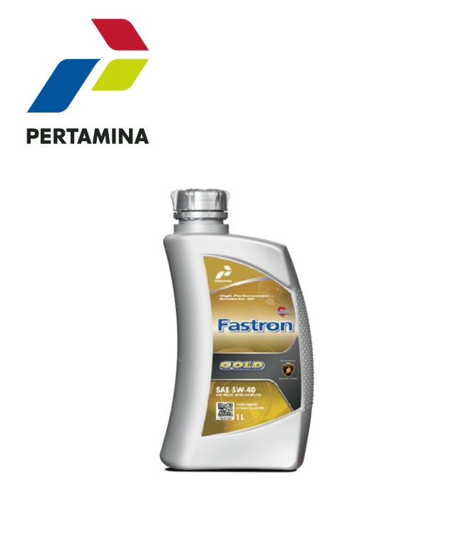 プルタミナ PERTAMINA FASTRON GOLD 5W-40 ゴールドエンジンオイル 1L AlfaRomeo ABARTH