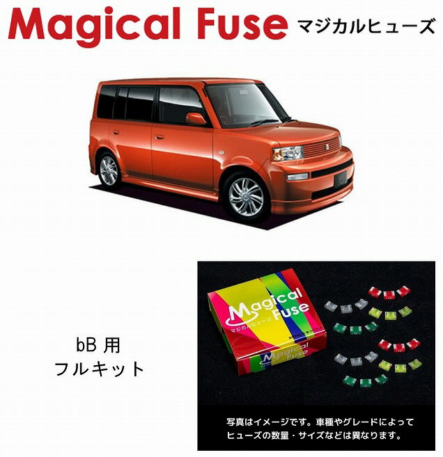 【国内正規販売店・送料無料】　マジカルヒューズ　フルキット　トヨタ bB　NCP30・NCP31　ハロゲンヘッドライト装着車　MFTF646　20個