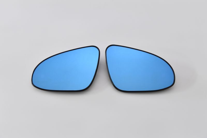 AutoStyle ワイドビュードアミラーレンズ　TOYOTA AQUA/CORROLA FIELDER/CORROLA AXIO [005543] オートスタイル　トヨタ アクア (NHP10) / カローラアクシオ フィールダー (NZE16#) 用ブルーレンズミラー左右セット