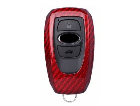 SUBARU 用 AutoStyle カーボンキーケース RED 306132 オートスタイル レッドカーボン カーボン