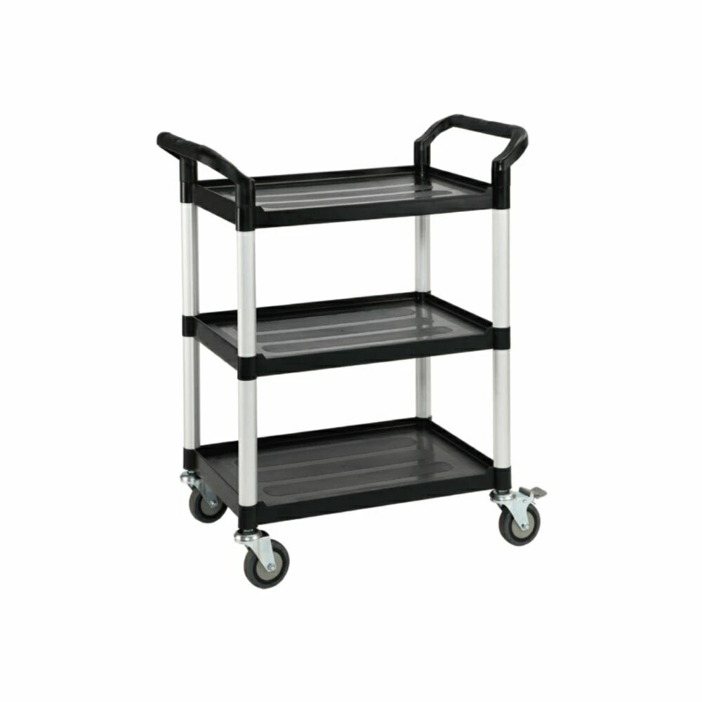 ワゴン 707 RT104-707A 工具箱 ワゴン ストッパー 360°自在キャスター 収納 点検 整備 作業 ブラック 黒