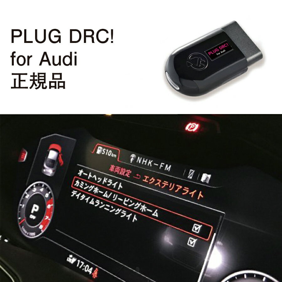 yK̔XzPLUG DRC + for Audi ƕsv }ނ Audip R[hebN CodeTech Hsv PL3-DRC-A001  PLUG DRC