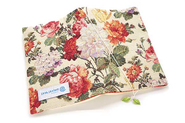ブックカバー ベルサイユのバラバラ flower 布製 フラワー 文庫本サイズのサムネイル