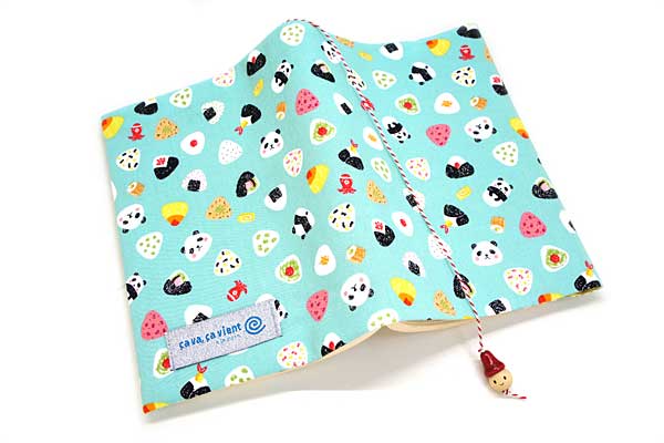 ブックカバー ランチブックス 布製 ポップ 文庫本サイズ