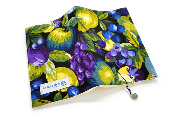 ブックカバー 万能ペアリング 布製 ヴァカンス 文庫本サイズ