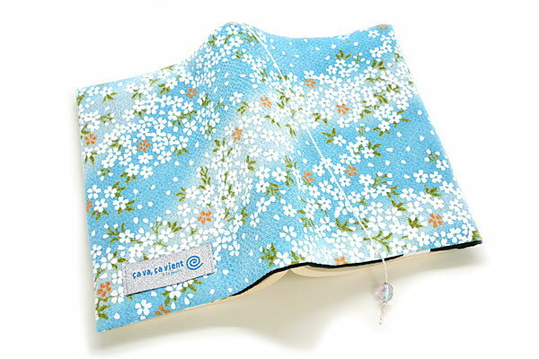 Rakuten - ブックカバー ラムネ桜 flower 布製 フラワー 文庫本サイズ