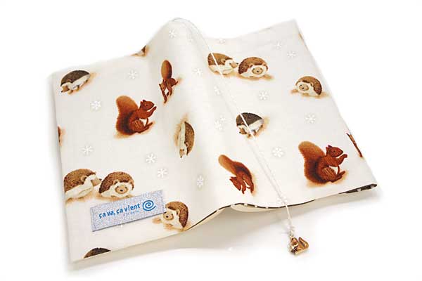 ブックカバー 愛しさと せつなさと 心もとなさと 布製 ポップ 文庫本サイズ