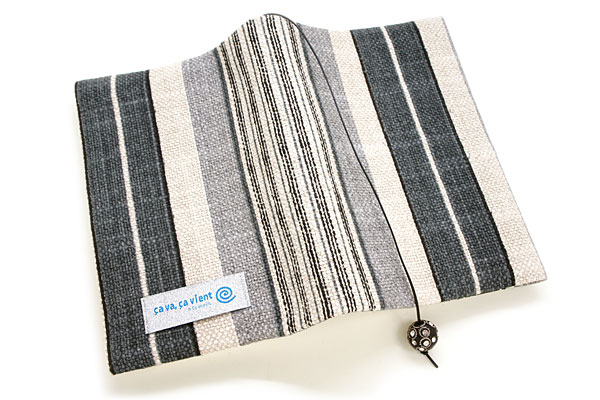 ブックカバー シンプル&ベスト 布製 シック 文庫本サイズ