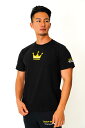 【キングヘイロー】King Halo 協和牧場 official Black T-Shirts 2023 Gold Version (競馬)