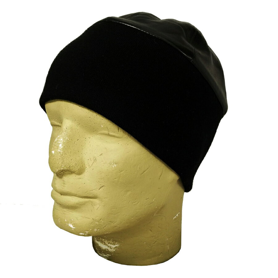 WESTRIDE [-COTTON WATCH CAP- BLK×ORG]