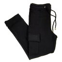 【新入荷】COURSE(コース)ジャージ カーゴパンツ メンズ・レディース 日本製 CR526001-99 ブラック 黒 スエットパンツ 男女兼用