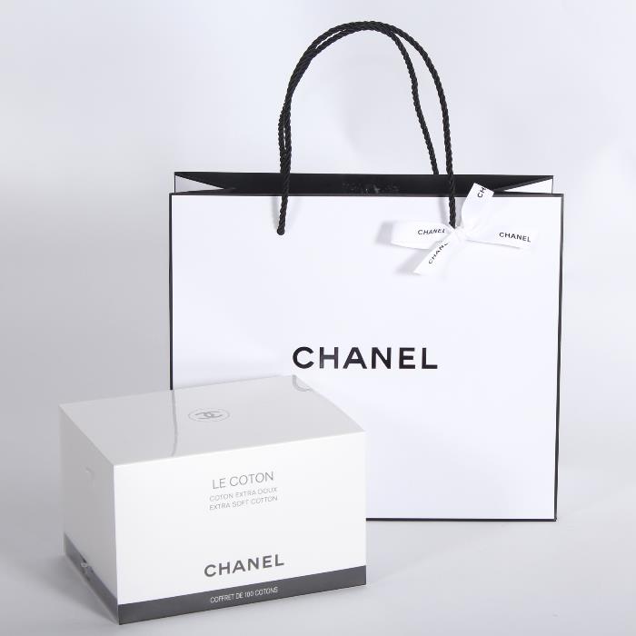 CHANEL LE COTON シャネル コットン 100枚入り オーガニックコットン 美容 美白 化粧品 コスメ メイク 化粧落とし スキンケア 保湿 引き出物 【新品/未使用/正規品】【売れ筋】