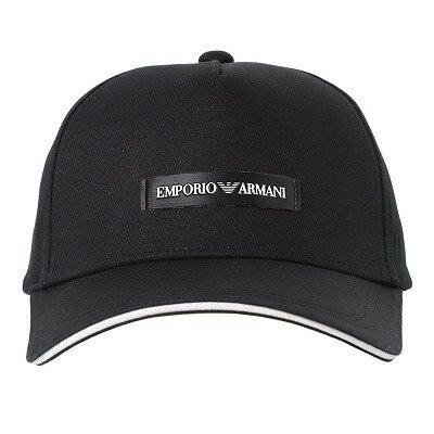 エンポリオアルマーニ　EMPORIO ARMANI　627921 CC991 00020　BASEBALL HATブラック　キャップ帽子【c】【新品・未使用・正規品】