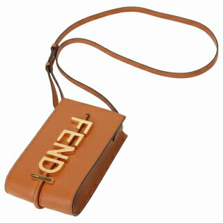 フェンディ FENDI 7AS192 A5DY F1C6J フェンディグラフィ フォンポーチ ショルダーバッグ クロスボディ ブラウン レディース FENDIGRAPHY PHONE POUCH【r】【新品/未使用/正規品】