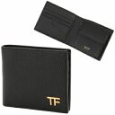 gtH[h TOM FORD YT278 LCL158G 1N001 Kt܂z ubN Y EHbg SOFT GRAIN LEATHER T LINE CLASSIC BIFOLD WALLET WITH COIN SLOTyrzyVi/gp/Kiz