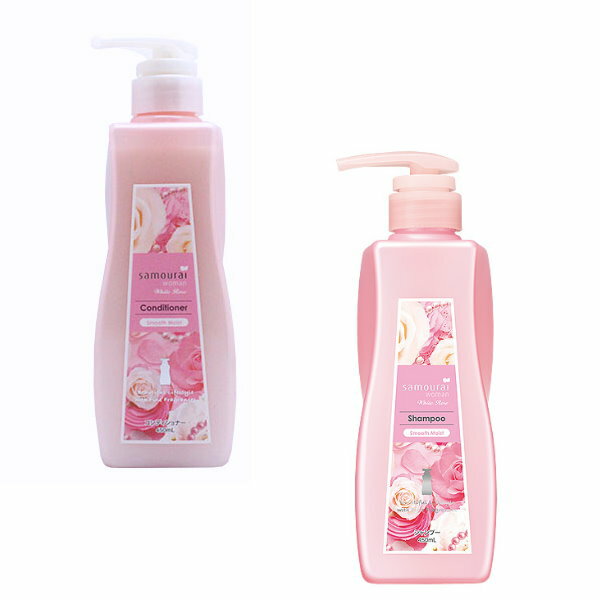 samourai woman サムライウーマン ホワイトローズ シャンプー コンディショナー モイスト 450ml samourai-w-whiterose 入浴 バスタイムトワレ香水パフューム化粧品 コスメ【新品/未使用/正規品】