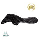 【送料無料】ACAVALLO レスピラ エアリリース ソフトゲルパッド フロントライザー 馬 馬具 乗馬 乗馬用 乗馬用品 黒 ベーシック 通気性