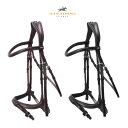 【送料無料】SCHOCKEMOHLE ショッケミューレ アンコナ 水勒頭絡 コブ フル 馬 乗馬 乗馬用 乗馬用品 馬具 黒 ブラック 茶色 ブラウン