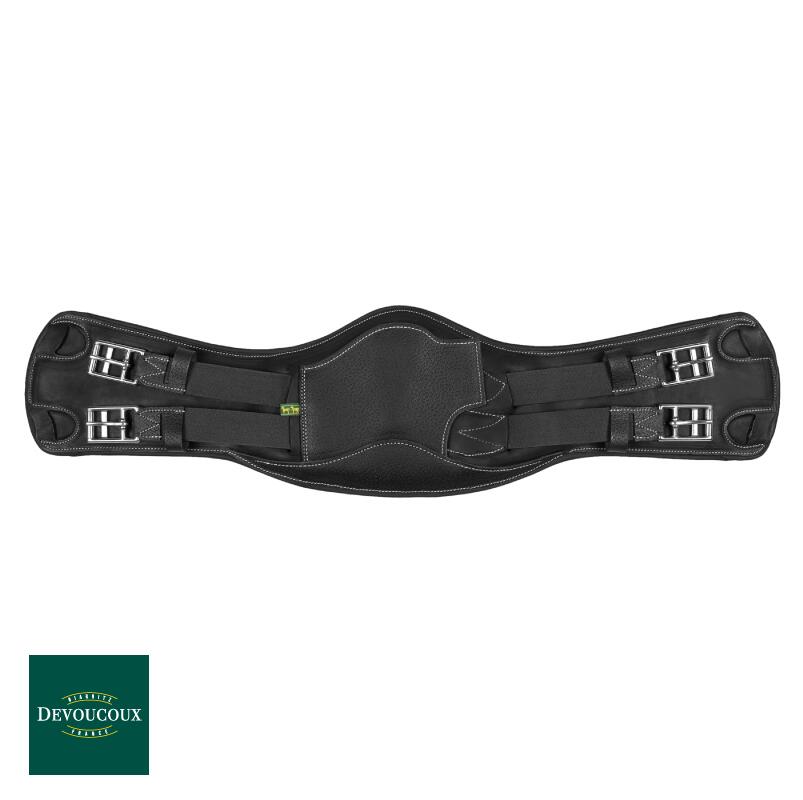 【送料無料】DEVOUCOUX デボクー ストラップドレッサージュ腹帯 乗馬 乗馬用 乗馬用品 馬 馬具 ブラック 黒 カバロ