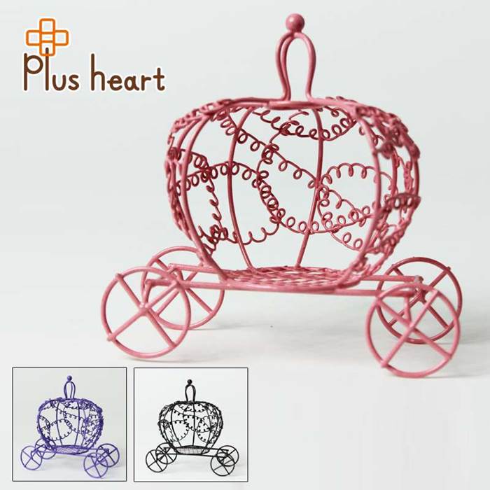 フラワーアレンジメント資材・花材【ワイヤー かぼちゃの馬車 Plus Heart_プラスハート 卸_仕入 正規品 通販インスタ映え ブランド 新品 2024年 ギフト 誕生日プレゼント 通販 ギフト プレゼント