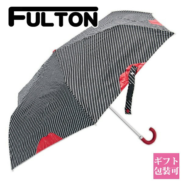 フルトン FULTON 傘 かさ 折り畳み傘 リップ柄 PINSTRIPE LIP L718【花柄 レディース ワンタッチ ジャンプ傘 自動開き 英国王室御用達 ブランド 正規品 新品 ギフト】 通販 ギフト プレゼント …