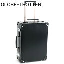 グローブトロッター GLOBE-TROTTER キャリーケース スーツケース 旅行かばん 正規品 18 CENTENARY センテナリー トローリーケース ブラック GTCNTBB18TC BLACK/BLACK 通販 ギフト プレゼント