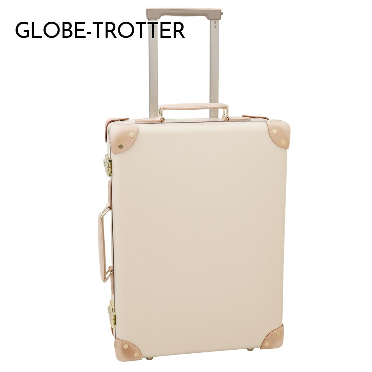 グローブトロッター GLOBE-TROTTER キャリーケース スーツケース 鞄 かばん 旅行かばん SAFARI 18 トロリーケース サファリ アイボリー GTSAFIN18TC IVORY NATURAL 正規品 ブランド 新品 2024…