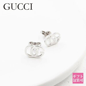 グッチ ピアス メンズ 18K 金 レディース GUCCI インターロッキング Gマーク 18K 18金 シルバー YBD094074001 ブランド ギフト プレゼント 新品 正規品 通販 2023