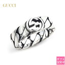 【 正規BOX 付き 】 グッチ リング メンズ GUCCI 指輪 リング メンズ レディース インターロッキングG シルバー 661513 J8400 072...