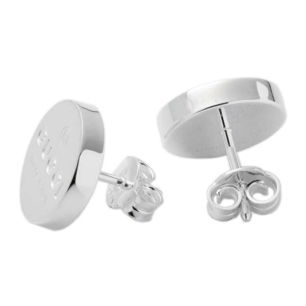 gucci ピアス レディース グッチ アクセサリー 円形 シンプル EARRINGS TRADEMARK ...