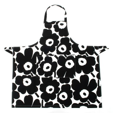 マリメッコ marimekko レディース エプロン おしゃれ 北欧 ウニッコ柄 064161 プレゼント