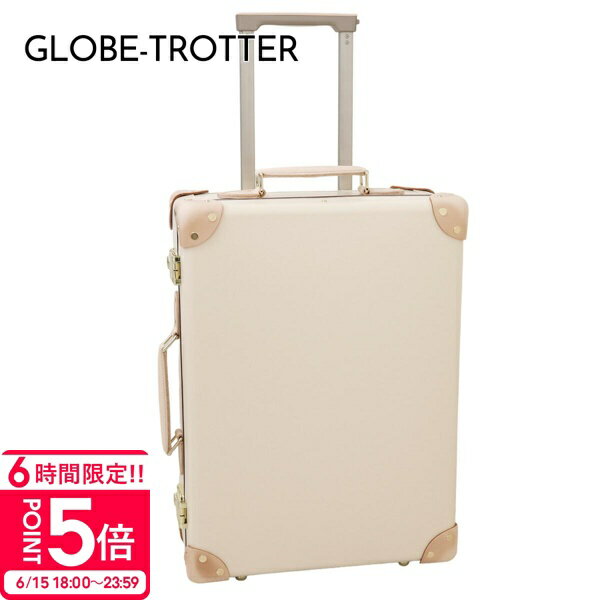 グローブトロッター GLOBE-TROTTER キャリーケース スーツケース 鞄 かばん 旅行かばん SAFARI 18 トロリーケース サファリ アイボリー GTSAFIN18TC IVORY NATURAL 正規品 ブランド 新品 2023年 通販 プレゼントのサムネイル
