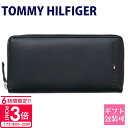 【P3倍】トミー ヒルフィガー 財布 長財布 メンズ TOMMY HILFIGER 財布 メンズ 長財布 ラウンドファスナー WELLESLEY ブラック 31...