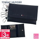 【P3倍】トミーヒルフィガー メンズ キーケース TOMMY HILFIGER キーケース メンズ 6連 ネイビー 31TL17X005 400 レザー 本革 ...