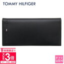 【P3倍】トミーヒルフィガー 財布 メンズ TOMMY HILFIGER 財布 メンズ 正規品 長財布 二つ折り ブラック 31TL19X006 1 誕生日プレゼント 男性 長財布 メンズ 就職祝い 通販 2025 プレゼント