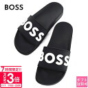【P3倍】ヒューゴボス HUGO BOSS サンダル メンズ シャワーサンダル ブラック 50498241 001 ヒューゴ ボス hugo boss ヒューゴ...
