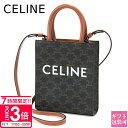 【P3倍】セリーヌ トリオンフ バッグ celine レディースバッグ ミニ バーティカルカバ トリオンフ キャンバス タン 194372BZK.04LU ブラ...