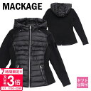 【P3倍】マッカージュ ダウン ジャケット レディース MACKAGE ダウンジャケット レディース フード付き ライトダウンジャケット DELLA-Z BLA...
