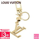 【P3倍】【正規紙袋無料】 ルイヴィトン キーホルダー キーリング レディース バッグチャーム チェーン ポルト クレ LV ファセット ゴールド M65216...
