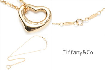 ティファニーTiffany&Coネックレスレディースペンダントミニオープンハートスモールイエローゴールド25152328