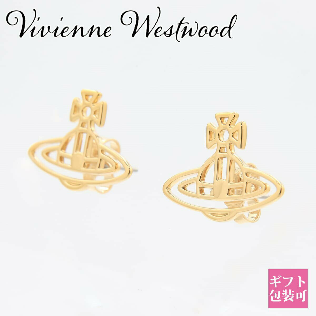 BBAEGXgEbh sAX fB[X Vivienne Westwood VC tbg I[u THIN LINES FLAT ORB STUD EARRINGS S[h 62010208/R001 sAX fB[X  ʔ 2024